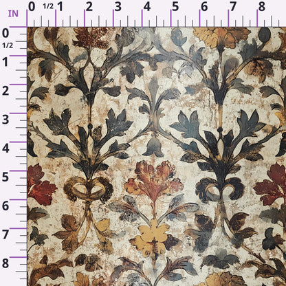 Midnight Harvest Garden Pattern 5 Minky Fabric