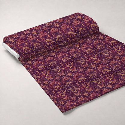 Midnight Harvest Garden Pattern 7 Minky Fabric
