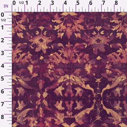 Midnight Harvest Garden Pattern 7 Minky Fabric