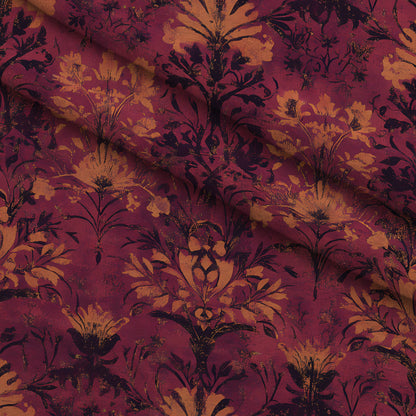 Midnight Harvest Garden Pattern 9 Minky Fabric