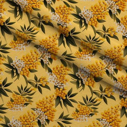 Midnight Mimosa Pattern 9 Minky Fabric