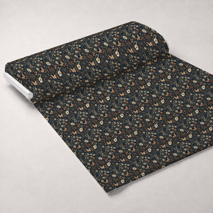 Midnight Monarchs Pattern 6 Minky Fabric
