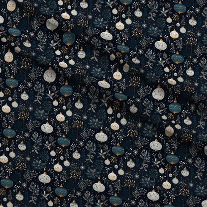 Midnight Noel Pattern 1 Minky Fabric