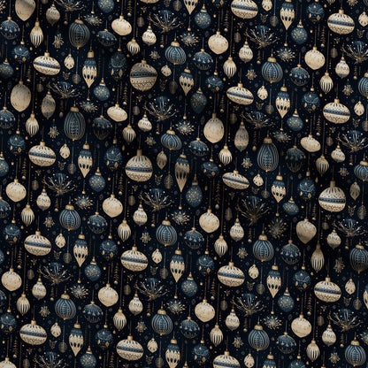 Midnight Noel Pattern 10 Minky Fabric
