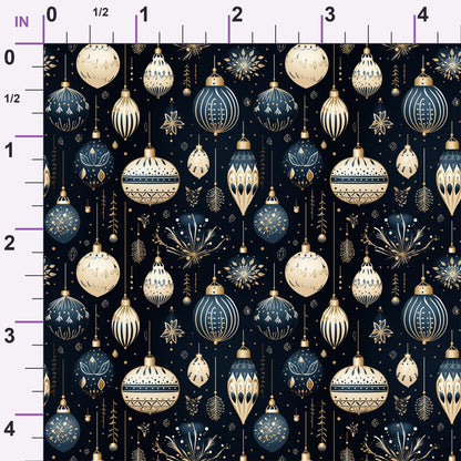 Midnight Noel Pattern 10 Minky Fabric