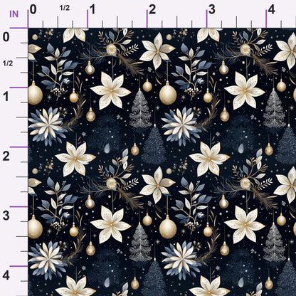 Midnight Noel Pattern 11 Minky Fabric