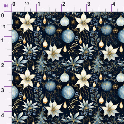 Midnight Noel Pattern 2 Minky Fabric