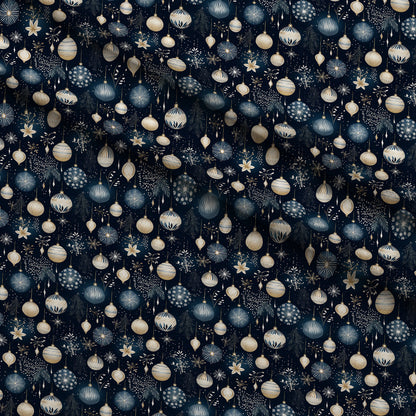 Midnight Noel Pattern 3 Minky Fabric
