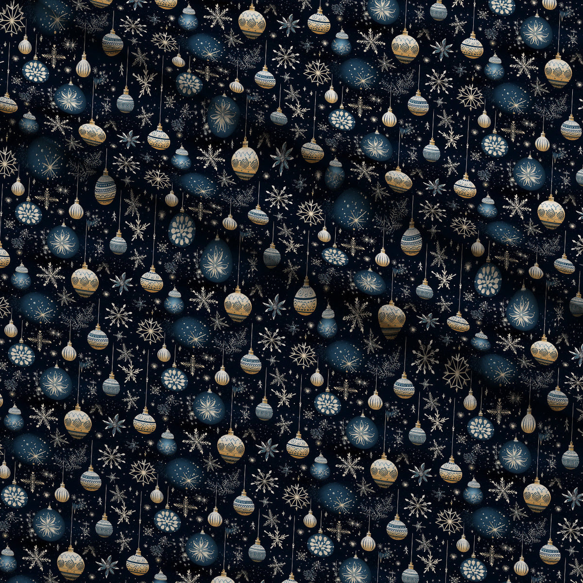 Midnight Noel Pattern 4 Minky Fabric