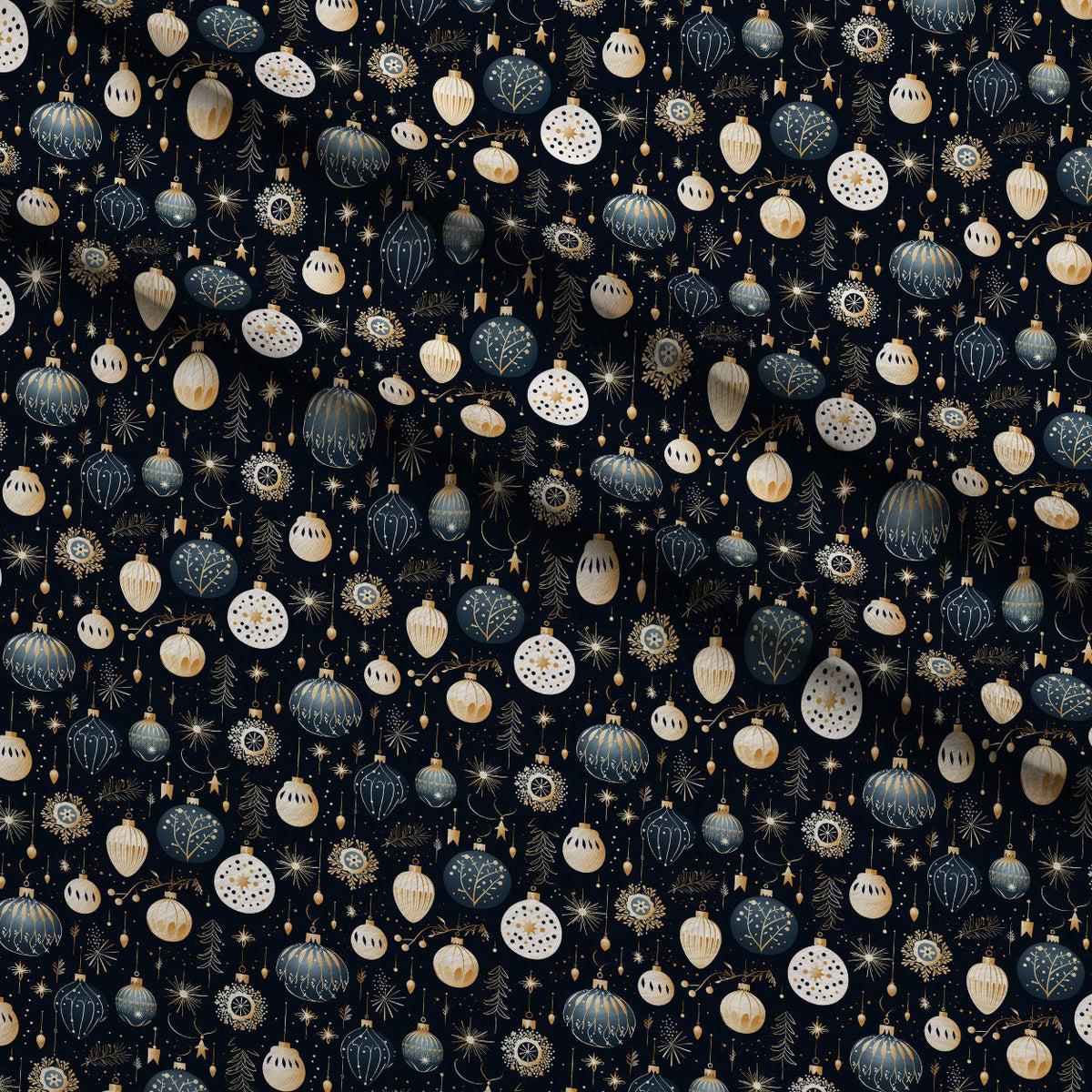 Midnight Noel Pattern 5 Minky Fabric
