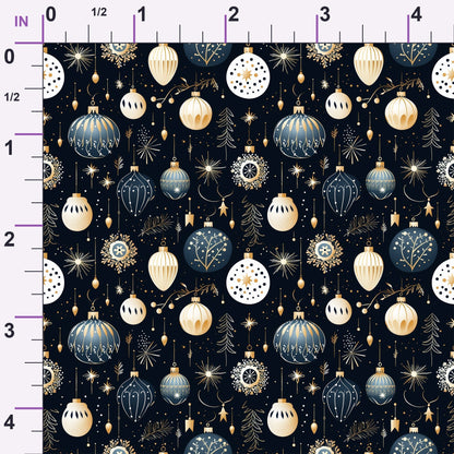 Midnight Noel Pattern 5 Minky Fabric