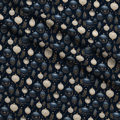 Midnight Noel Pattern 7 Minky Fabric