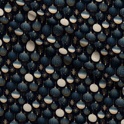 Midnight Noel Pattern 8 Minky Fabric