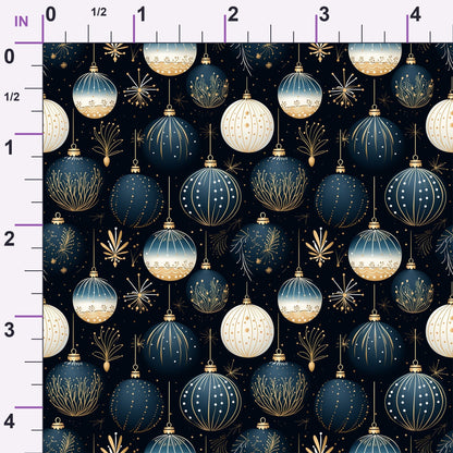 Midnight Noel Pattern 8 Minky Fabric