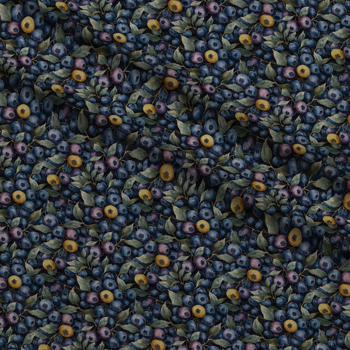 Midnight Orchard Pattern 12 Minky Fabric