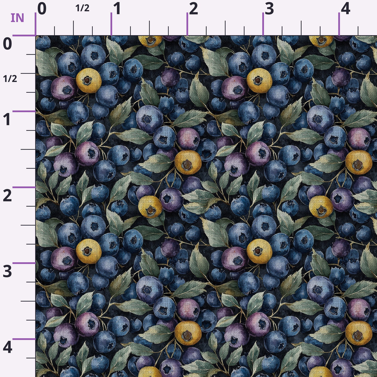 Midnight Orchard Pattern 12 Minky Fabric