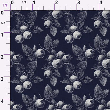 Midnight Orchard Pattern 18 Minky Fabric