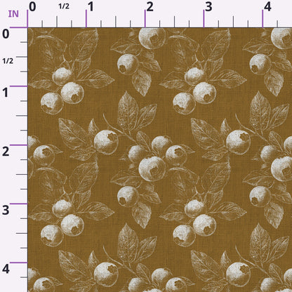 Midnight Orchard Pattern 2 Minky Fabric