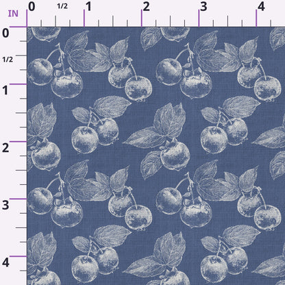 Midnight Orchard Pattern 3 Minky Fabric