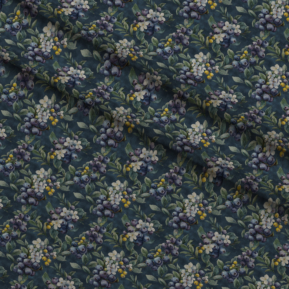 Midnight Orchard Pattern 7 Minky Fabric