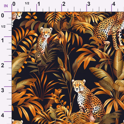 Midnight Safari Pattern 1 Minky Fabric