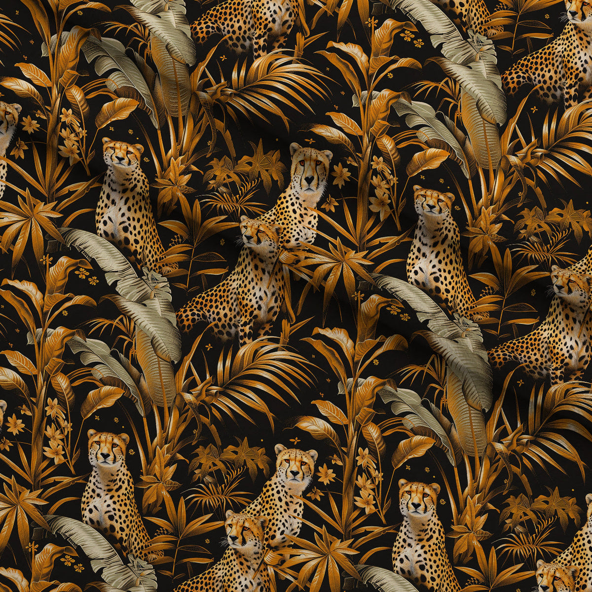 Midnight Safari Pattern 3 Minky Fabric