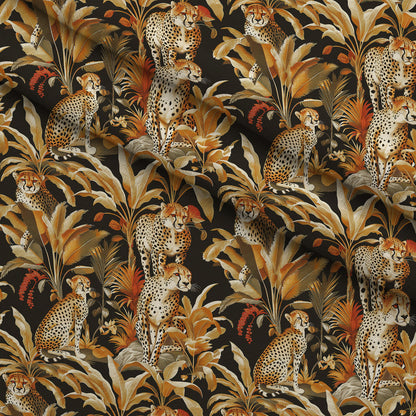 Midnight Safari Pattern 4 Minky Fabric