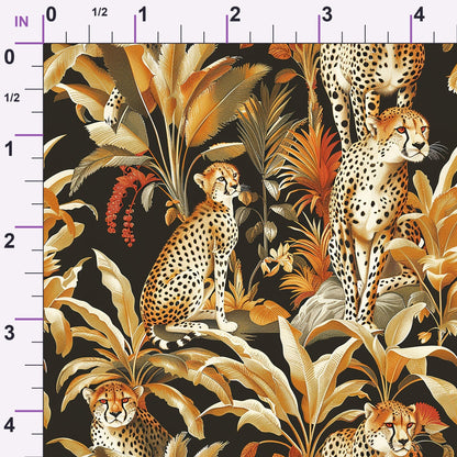 Midnight Safari Pattern 4 Minky Fabric