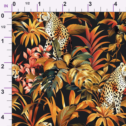 Midnight Safari Pattern 5 Minky Fabric
