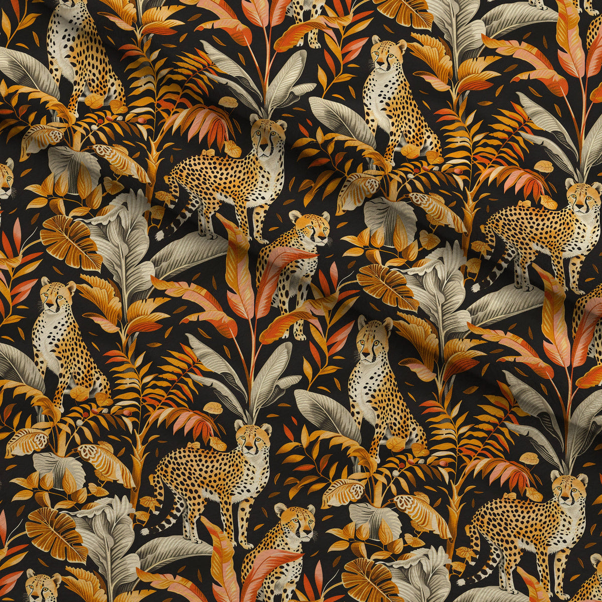 Midnight Safari Pattern 6 Minky Fabric