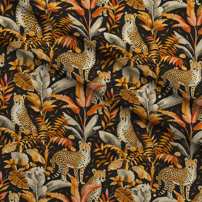 Midnight Safari Pattern 6 Minky Fabric