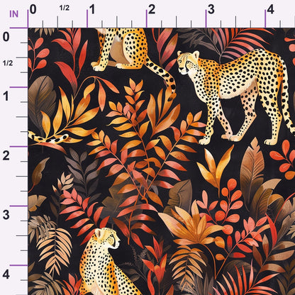 Midnight Safari Pattern 7 Minky Fabric