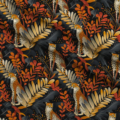 Midnight Safari Pattern 8 Minky Fabric