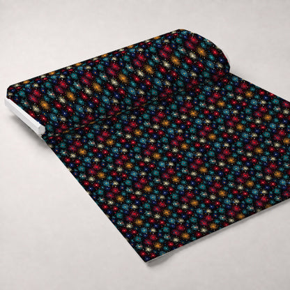 Midnight Sparklers Pattern 18 Minky Fabric