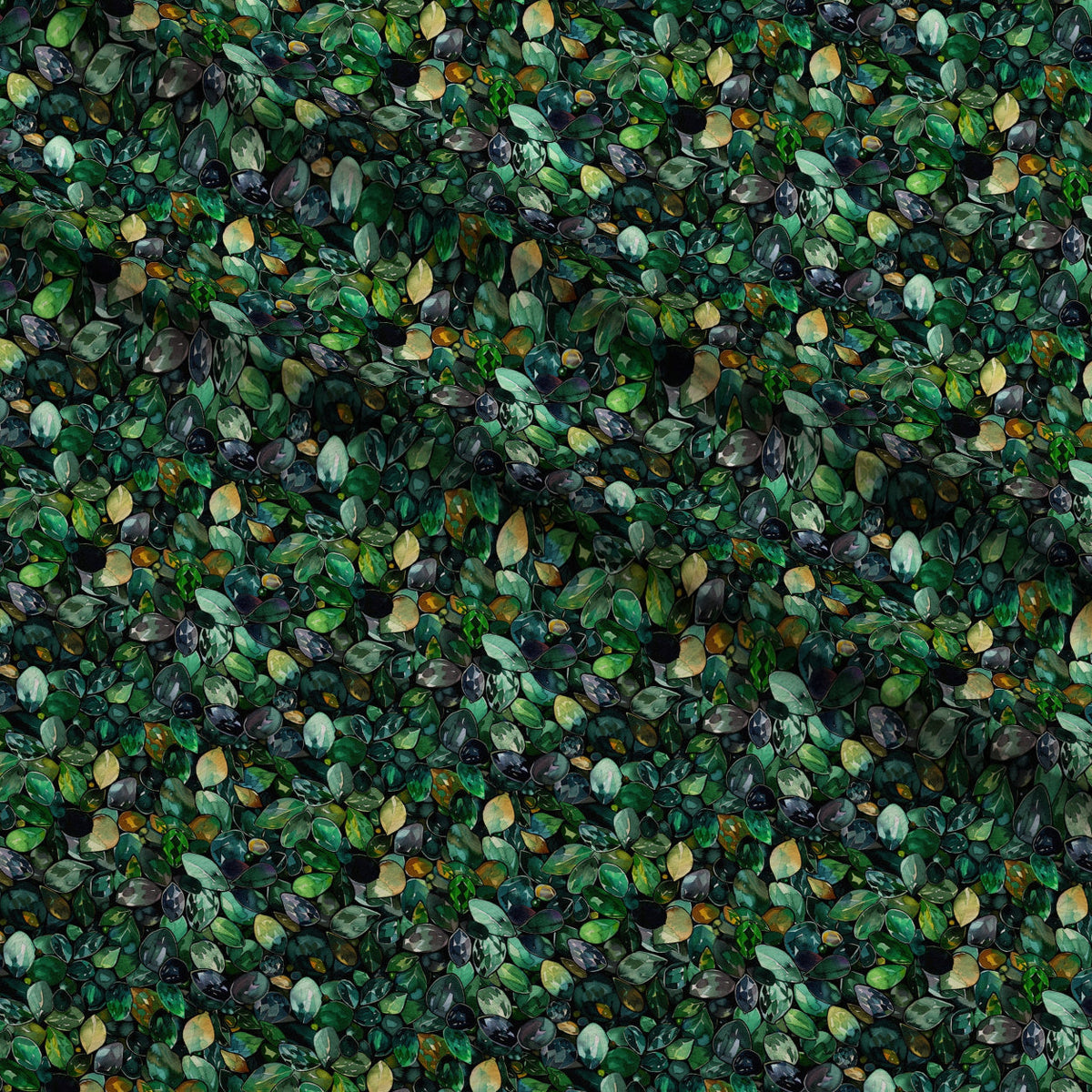 Midnight Sunflowers Pattern 1 Minky Fabric