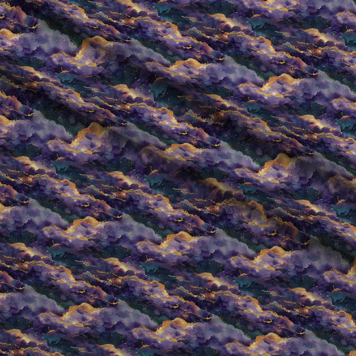 Midnight Sunflowers Pattern 18 Minky Fabric