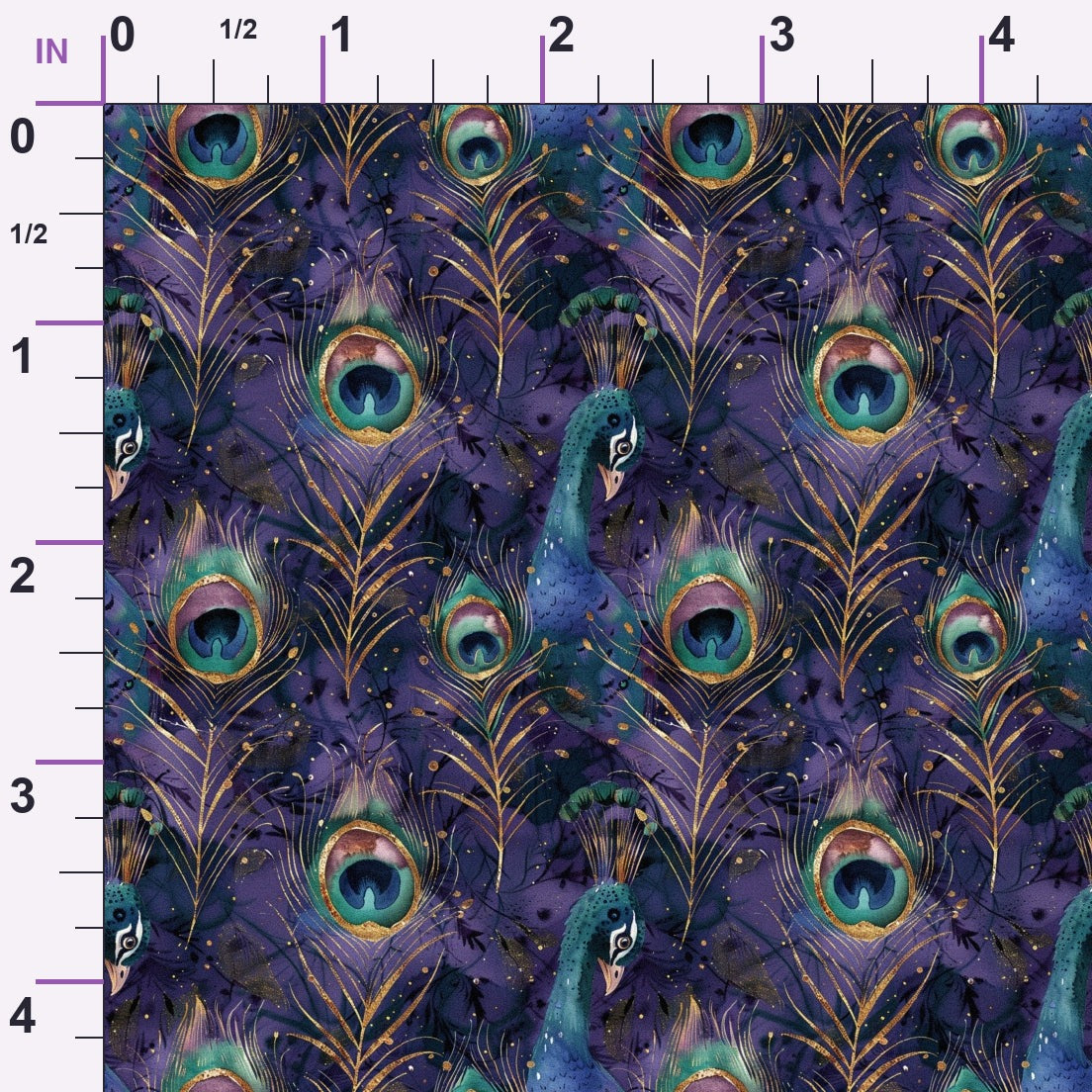Midnight Sunflowers Pattern 6 Minky Fabric