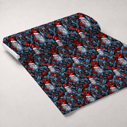 Midnight Yuletide Pattern 12 Minky Fabric