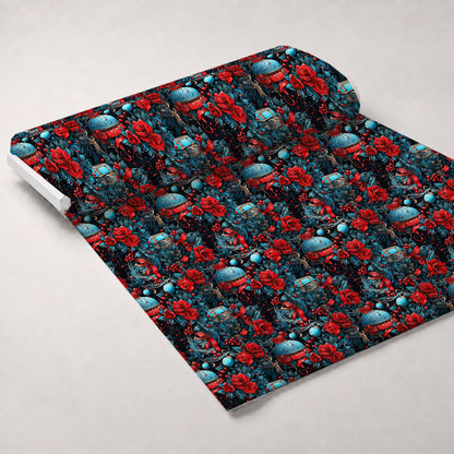 Midnight Yuletide Pattern 5 Minky Fabric