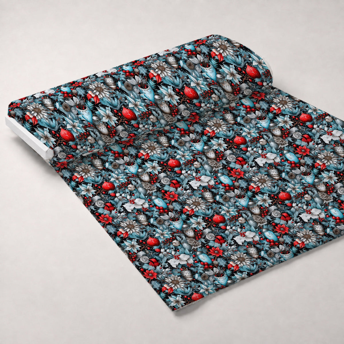 Midnight Yuletide Pattern 7 Minky Fabric