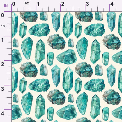 Mineral Mosaic Pattern 3 Minky Fabric