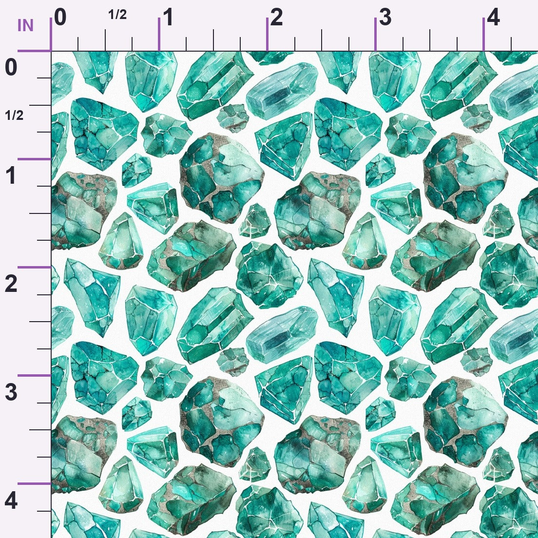 Mineral Mosaic Pattern 5 Minky Fabric