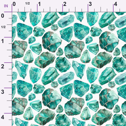 Mineral Mosaic Pattern 5 Minky Fabric