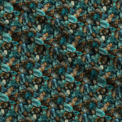 Mineral Mosaic Pattern 8 Minky Fabric
