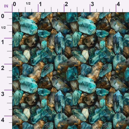 Mineral Mosaic Pattern 8 Minky Fabric