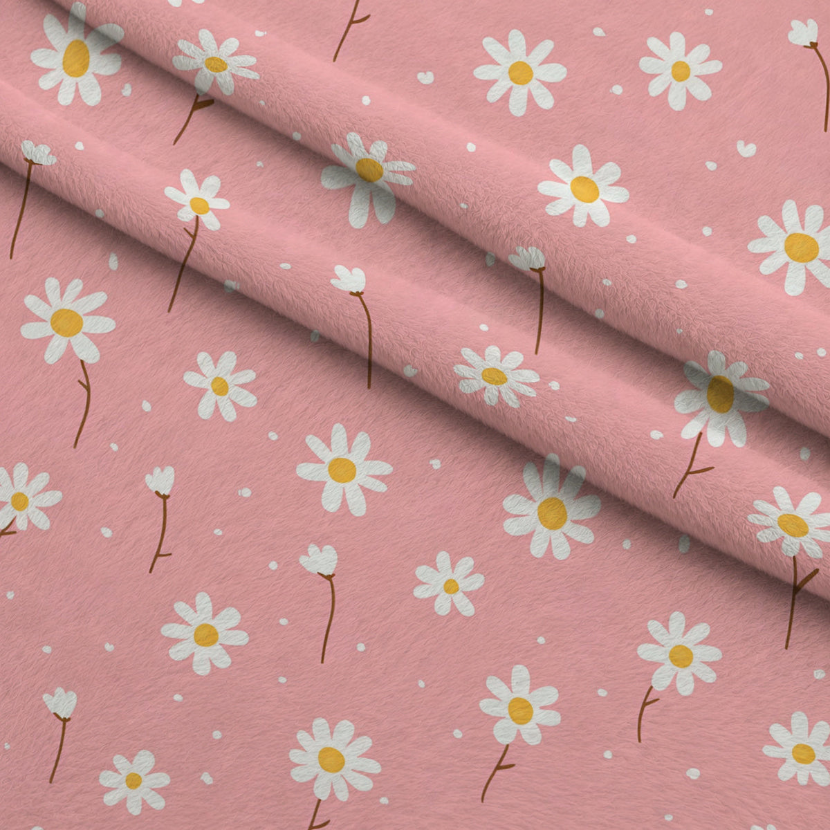 Mint Meadow Pattern 1 Minky Fabric