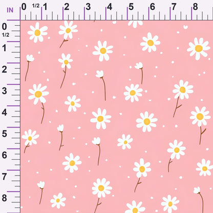 Mint Meadow Pattern 1 Minky Fabric