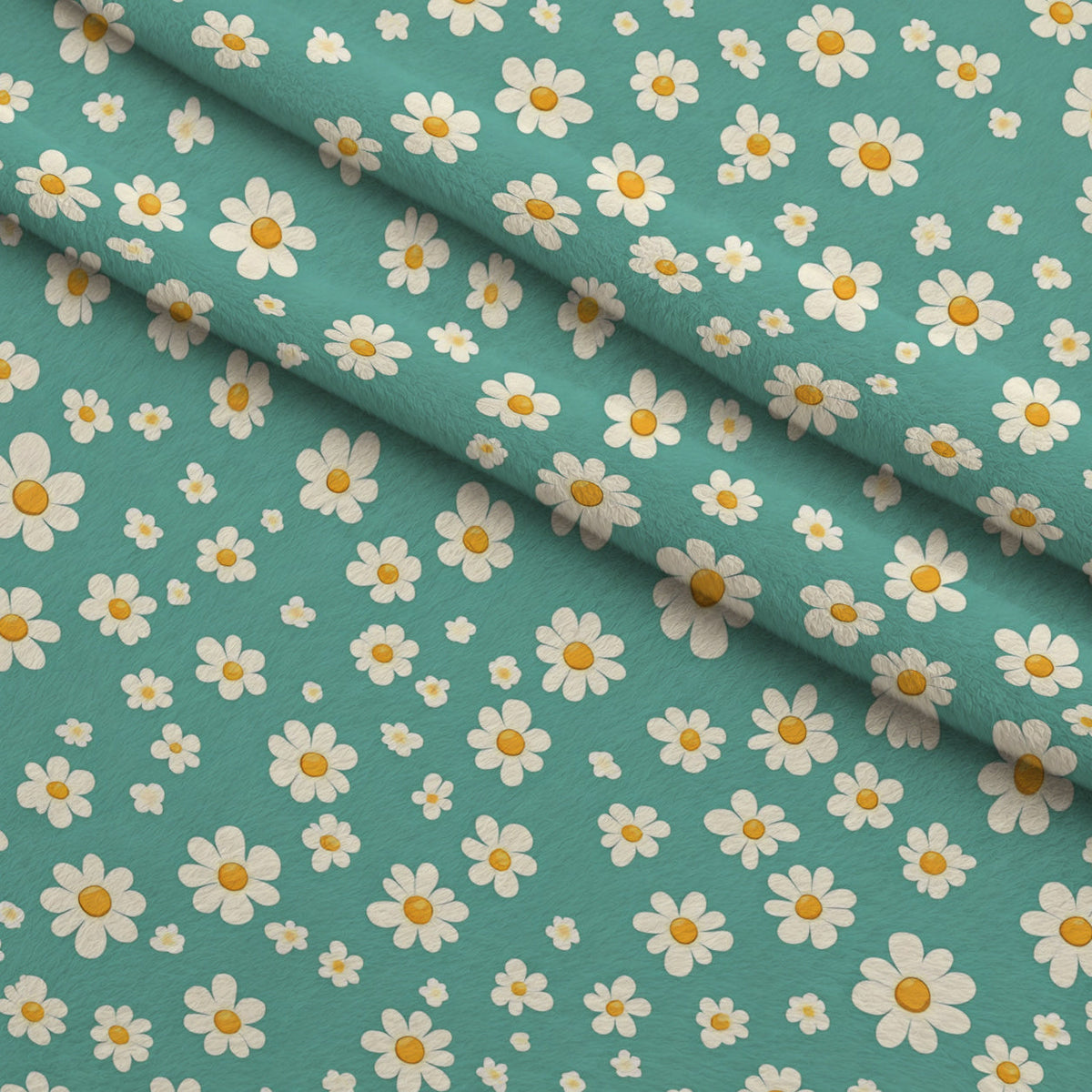 Mint Meadow Pattern 10 Minky Fabric