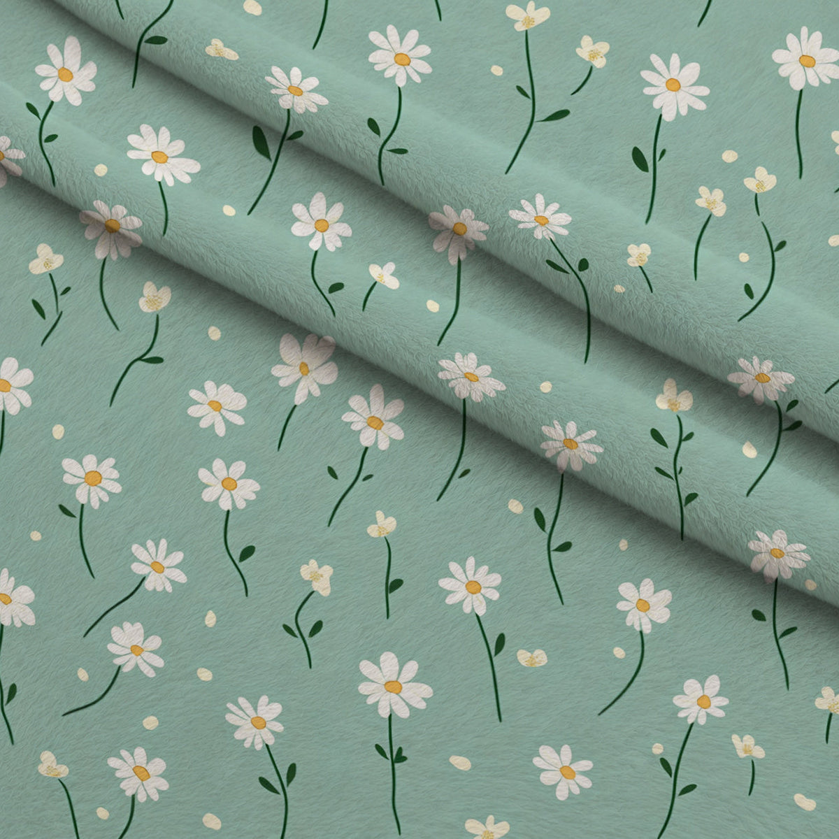 Mint Meadow Pattern 11 Minky Fabric