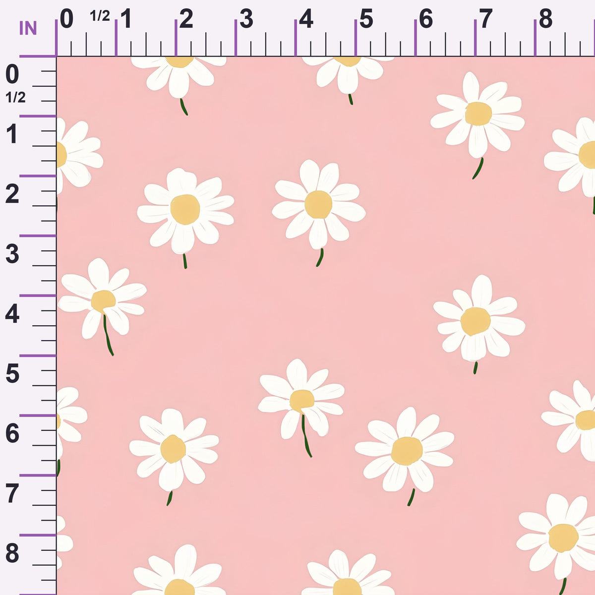 Mint Meadow Pattern 3 Minky Fabric